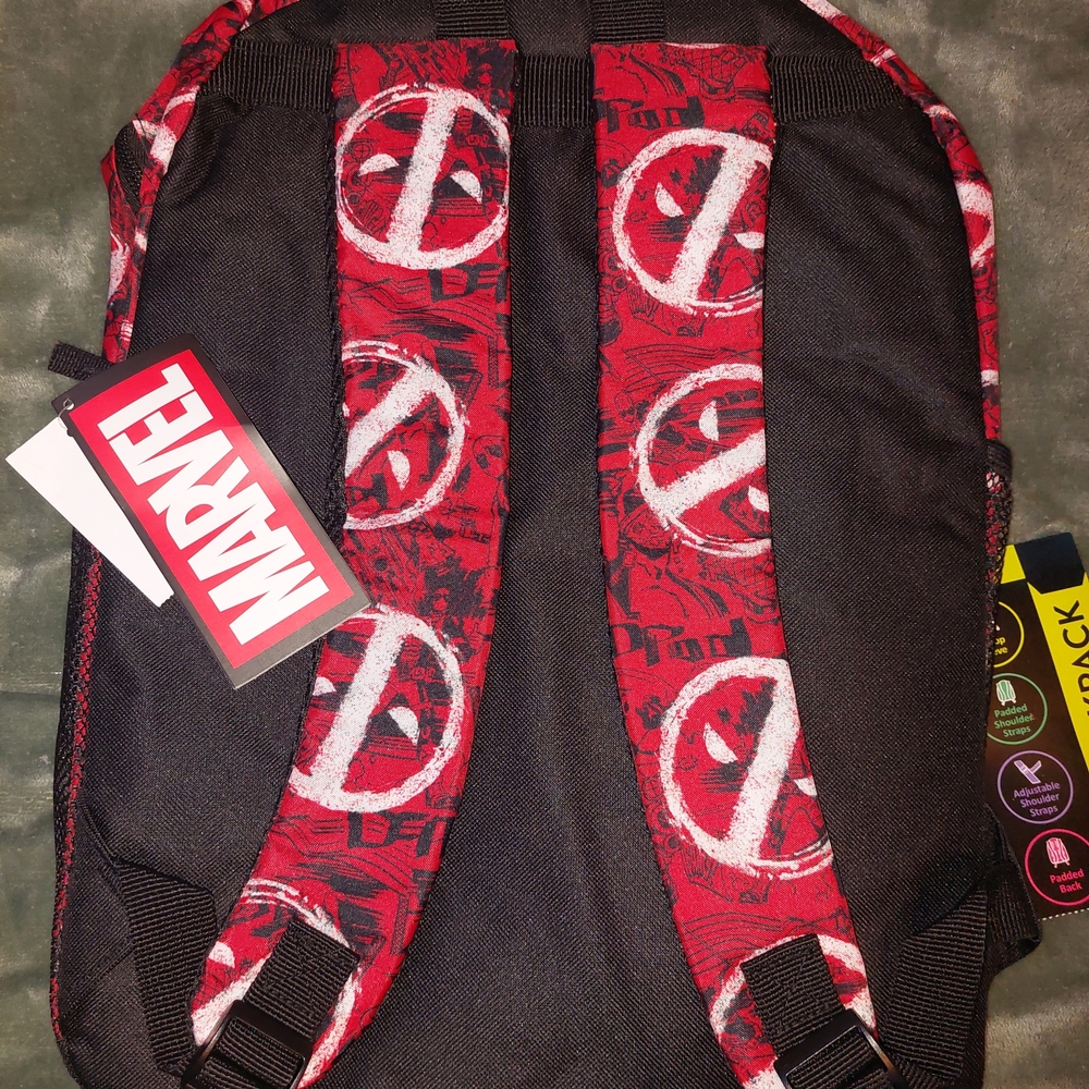 Marvel Deadpool Backpack - Picture 2 of 8